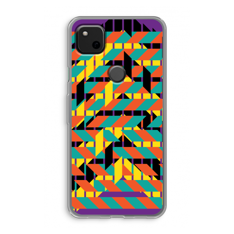Skew Bee 2: Google Pixel 4a Transparant Hoesje