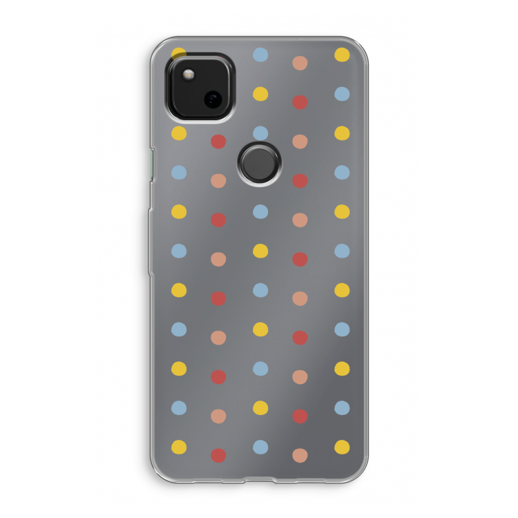 Bollen: Google Pixel 4a Transparant Hoesje
