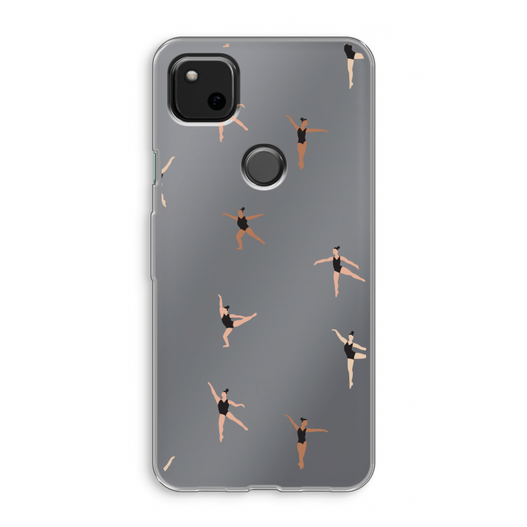 Dancing #1: Google Pixel 4a Transparant Hoesje