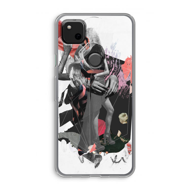 Dissimulation du réel: Google Pixel 4a Transparant Hoesje