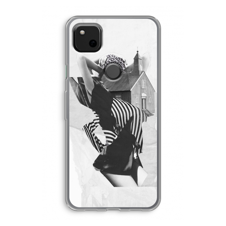House: Google Pixel 4a Transparant Hoesje