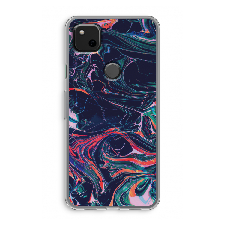 Light Years Beyond: Google Pixel 4a Transparant Hoesje