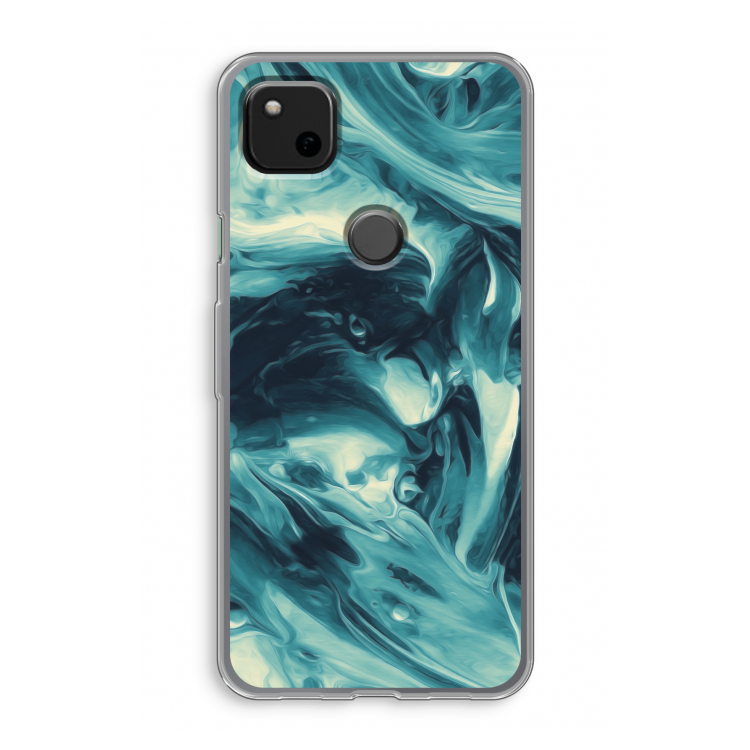 Dreaming About Whales: Google Pixel 4a Transparant Hoesje
