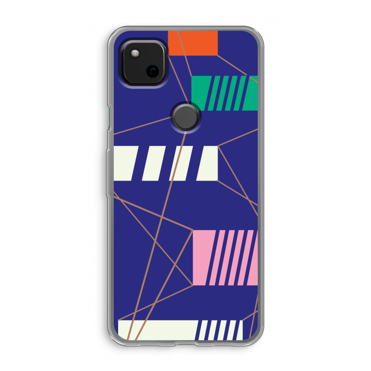 Gestalte 5: Google Pixel 4a Transparant Hoesje