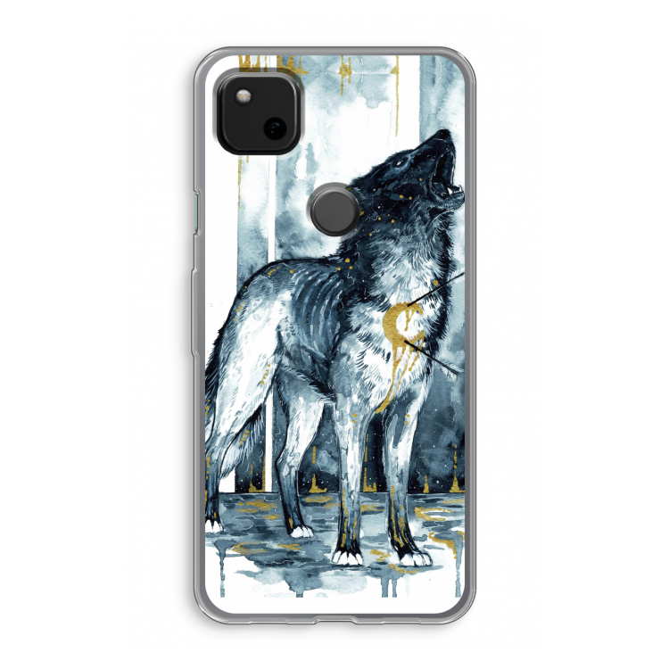 Bleeding Soul: Google Pixel 4a Transparant Hoesje