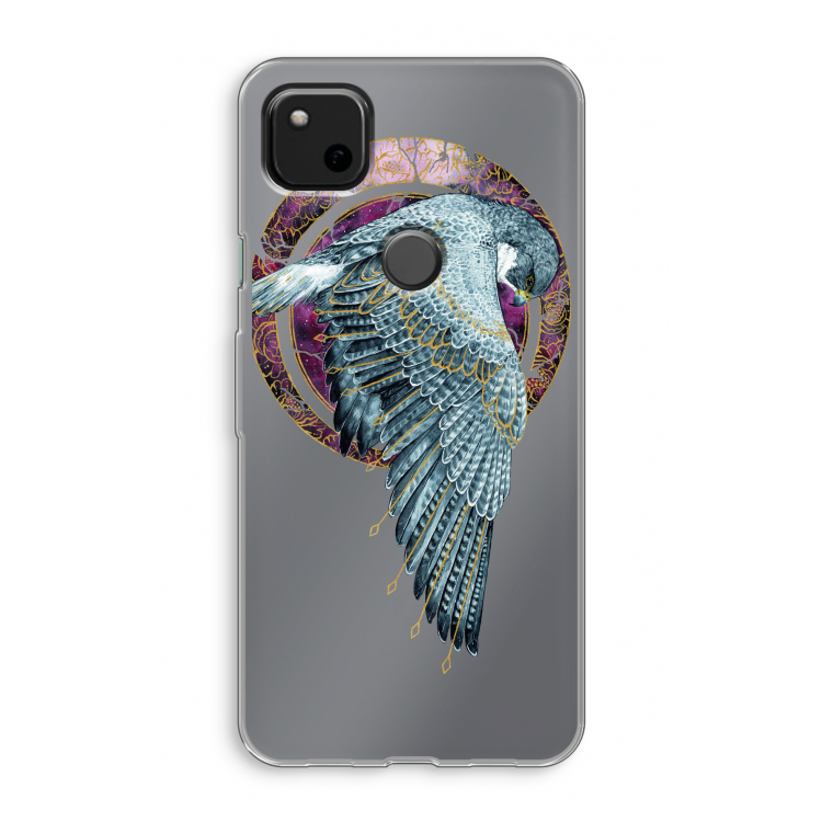 Golden Falcon: Google Pixel 4a Transparant Hoesje
