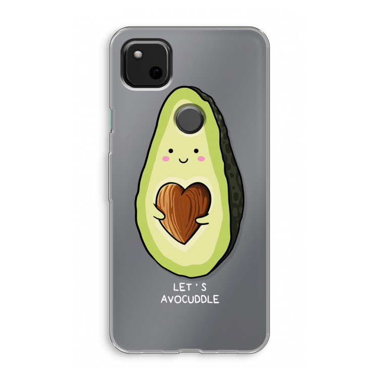 Avocuddle: Google Pixel 4a Transparant Hoesje