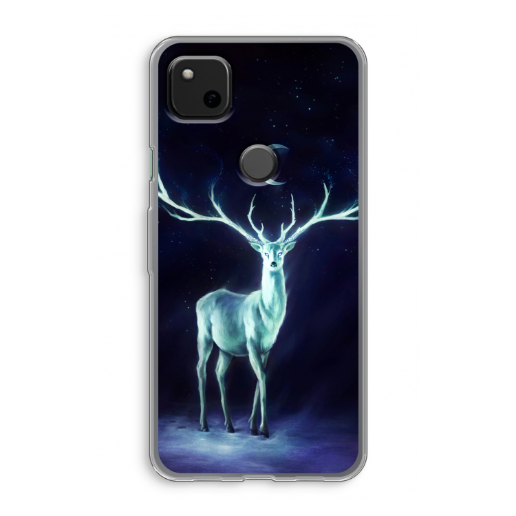 Nightbringer: Google Pixel 4a Transparant Hoesje
