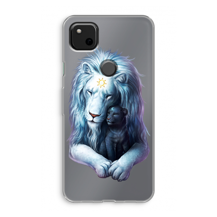 Child Of Light: Google Pixel 4a Transparant Hoesje