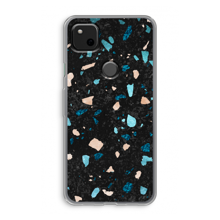 Terrazzo N°11: Google Pixel 4a Transparant Hoesje