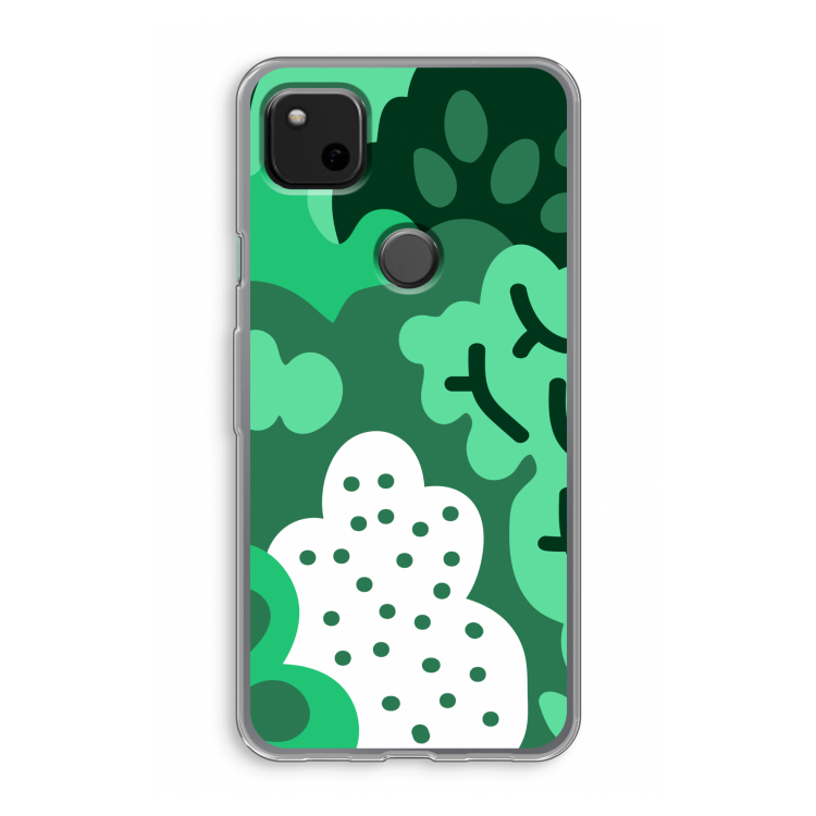 Bushes: Google Pixel 4a Transparant Hoesje