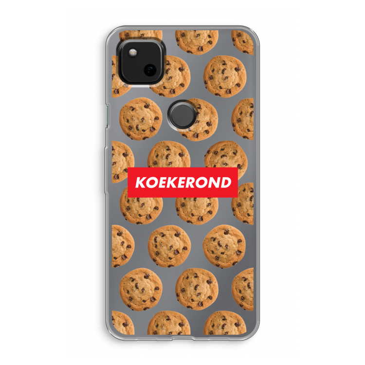 Koekerond: Google Pixel 4a Transparant Hoesje