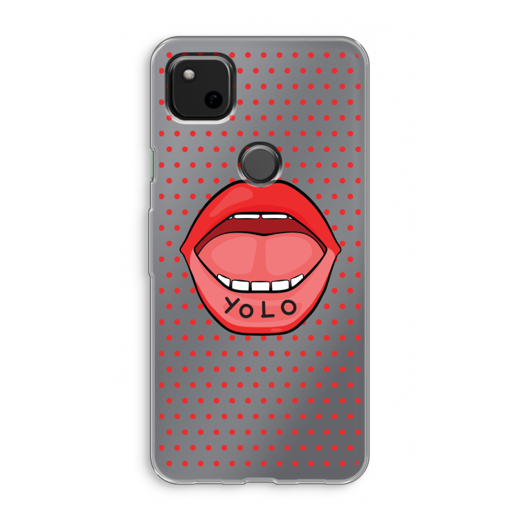 Yolo Denise: Google Pixel 4a Transparant Hoesje