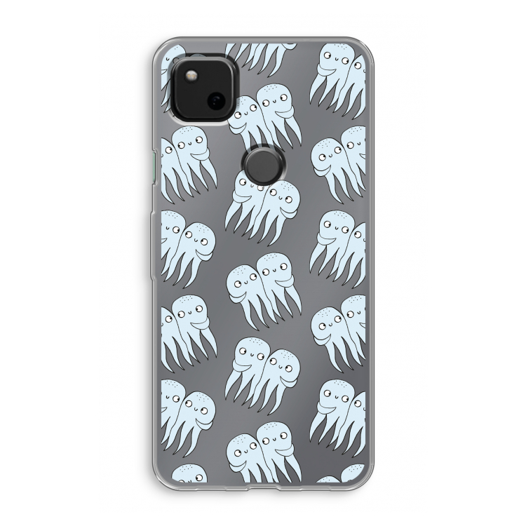 Octopussen: Google Pixel 4a Transparant Hoesje