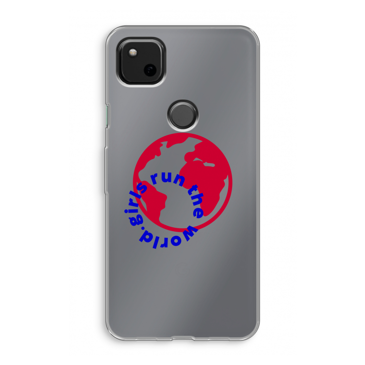 Run The World: Google Pixel 4a Transparant Hoesje