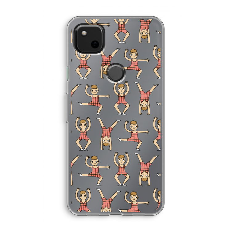 Gymboys: Google Pixel 4a Transparant Hoesje