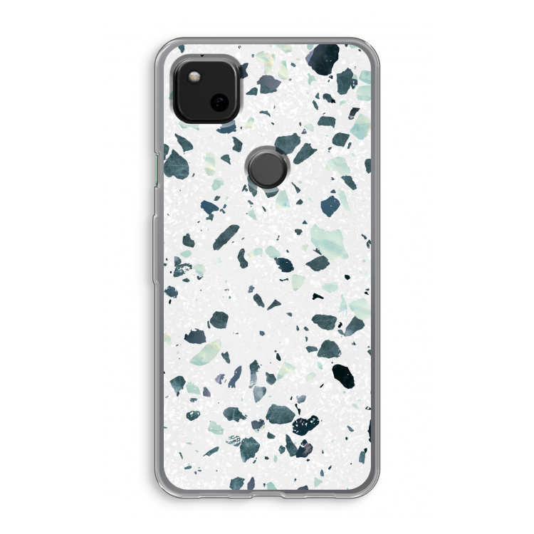 Terrazzo N°2: Google Pixel 4a Transparant Hoesje