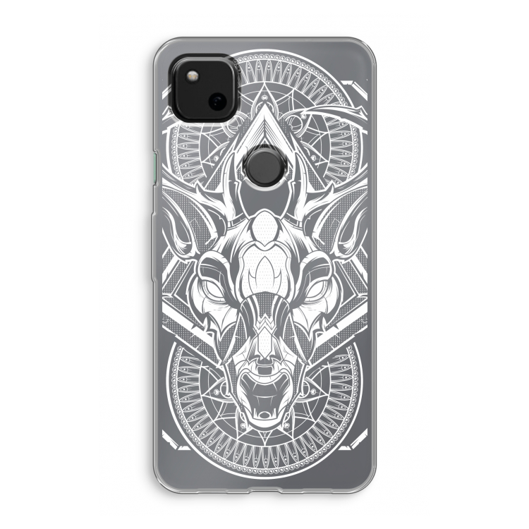 Oh Deer: Google Pixel 4a Transparant Hoesje