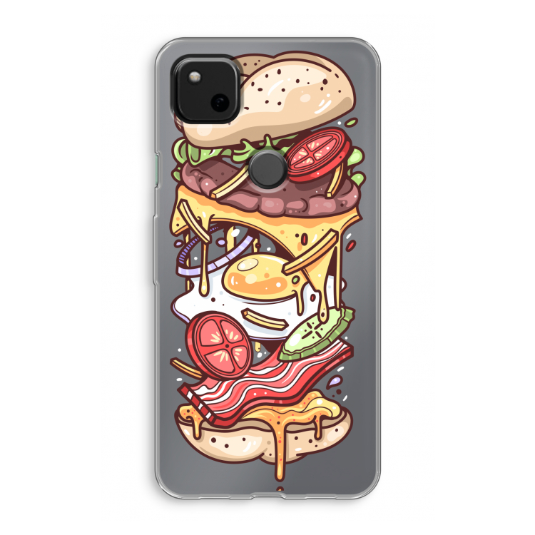 Diet Coke Please: Google Pixel 4a Transparant Hoesje