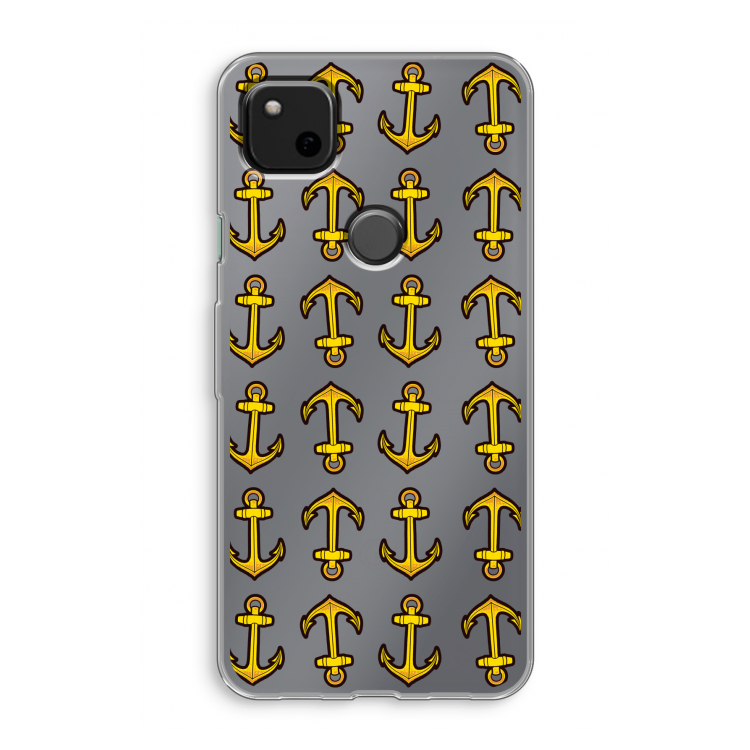 Musketon Anchor: Google Pixel 4a Transparant Hoesje