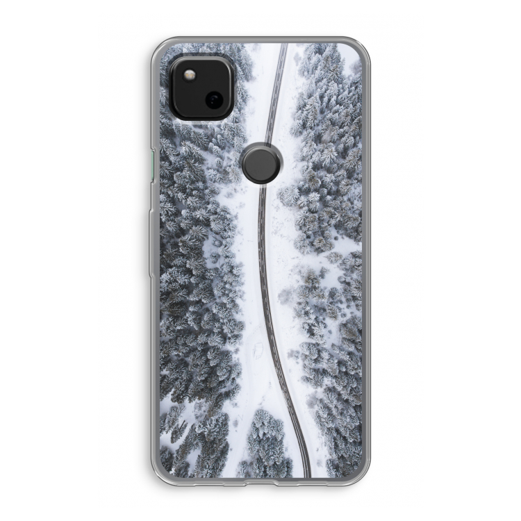 Snøfall: Google Pixel 4a Transparant Hoesje