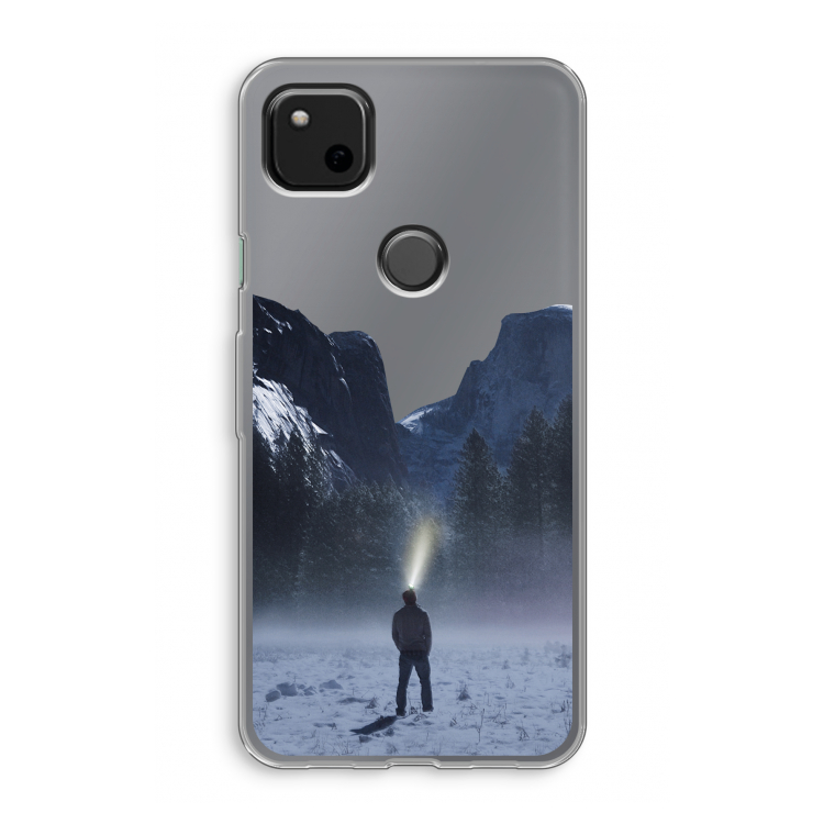 Wanderlust: Google Pixel 4a Transparant Hoesje
