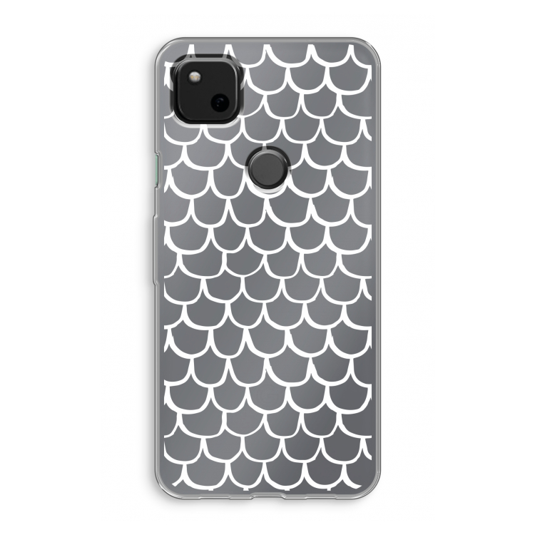 Dakpannetjes: Google Pixel 4a Transparant Hoesje