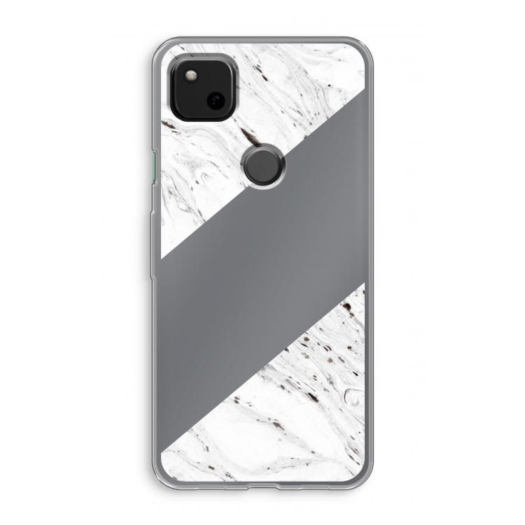 Biggest stripe: Google Pixel 4a Transparant Hoesje