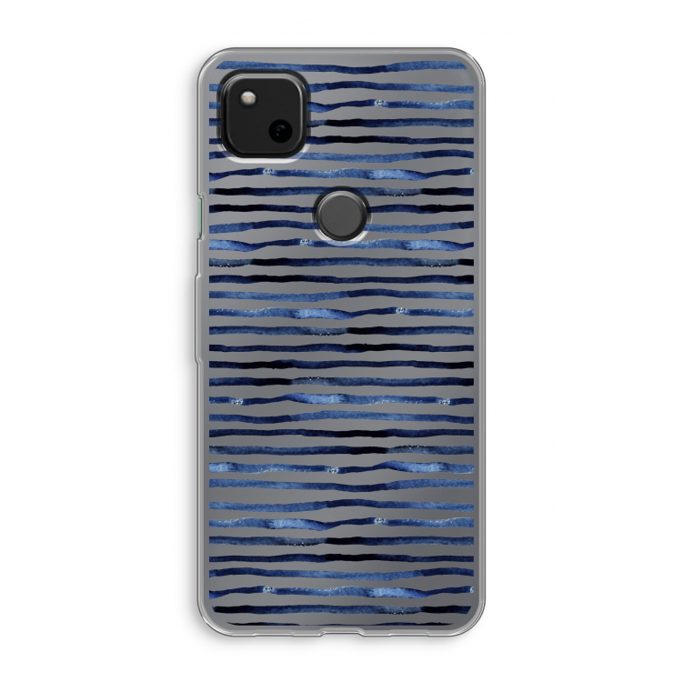 Verrassende lijnen: Google Pixel 4a Transparant Hoesje