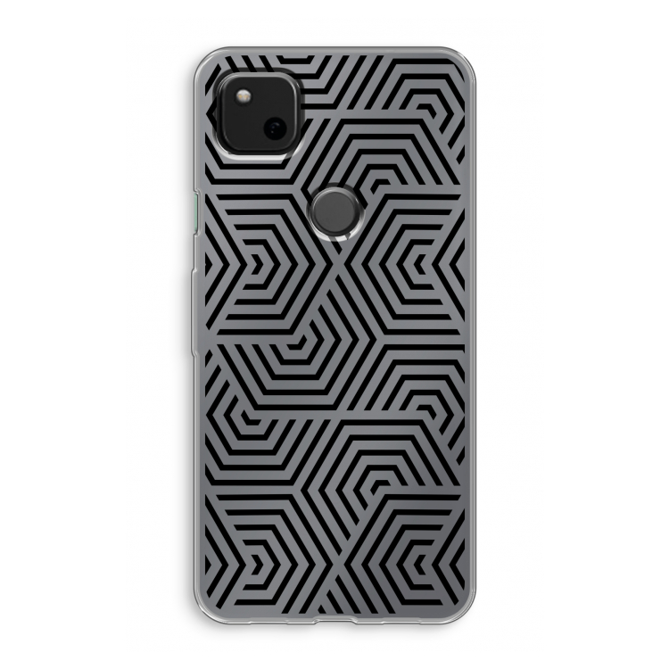 Magic pattern: Google Pixel 4a Transparant Hoesje