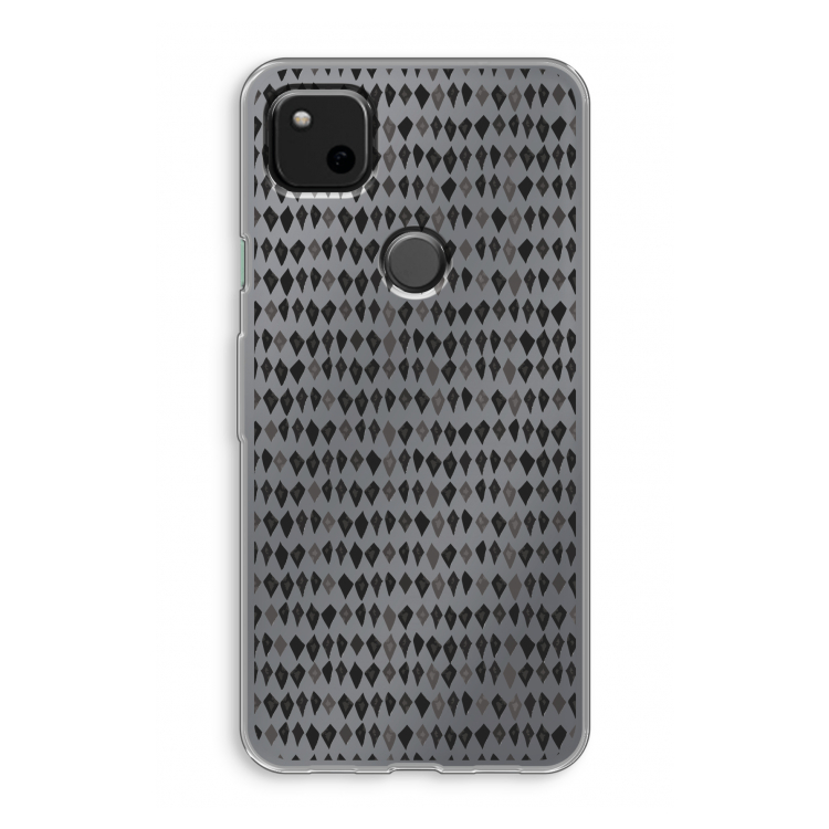 Crazy shapes: Google Pixel 4a Transparant Hoesje