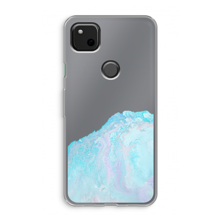 Fantasie pastel: Google Pixel 4a Transparant Hoesje