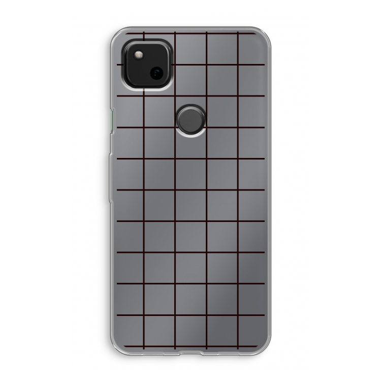 Rooster: Google Pixel 4a Transparant Hoesje