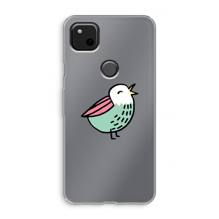 Birdy: Google Pixel 4a Transparant Hoesje