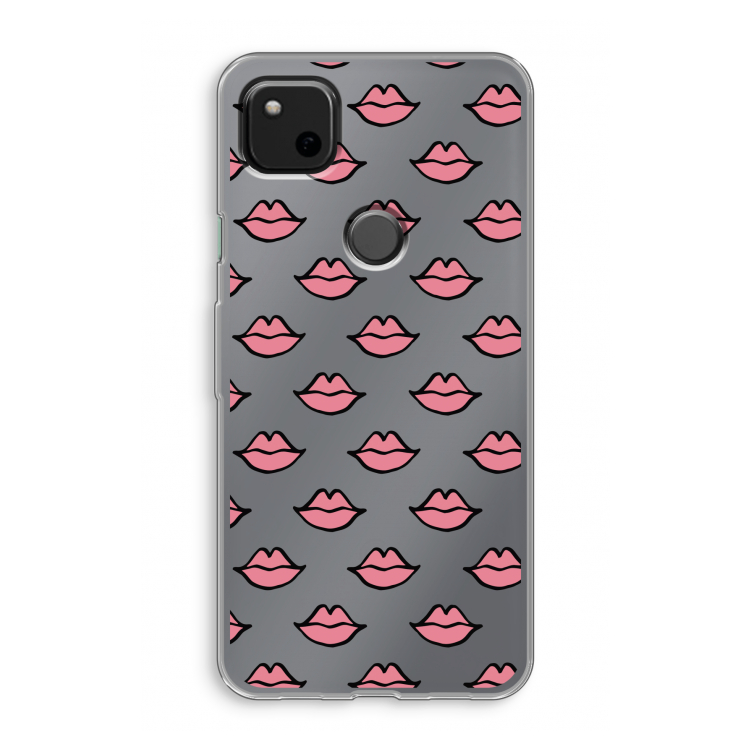 Lipjes: Google Pixel 4a Transparant Hoesje