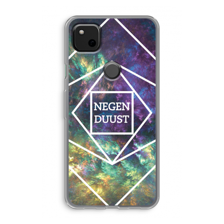 Negenduust ruimte: Google Pixel 4a Transparant Hoesje