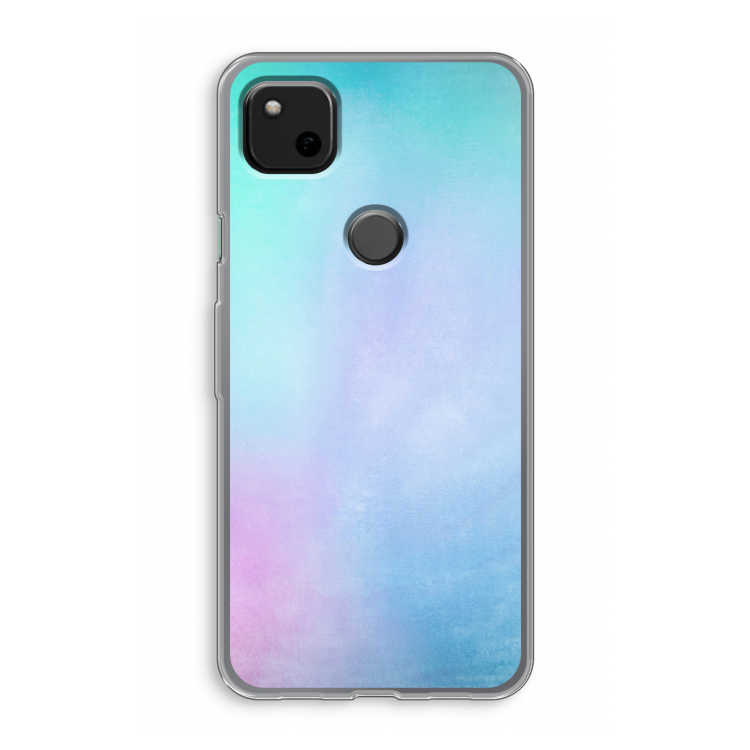 mist pastel: Google Pixel 4a Transparant Hoesje