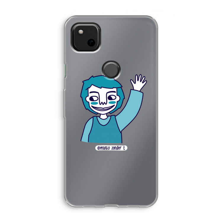 Zwaai: Google Pixel 4a Transparant Hoesje
