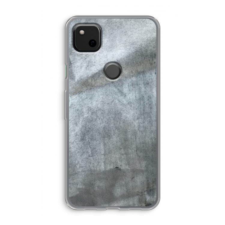 Grey Stone: Google Pixel 4a Transparant Hoesje