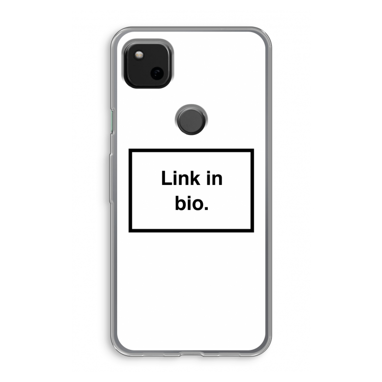 Link in bio: Google Pixel 4a Transparant Hoesje
