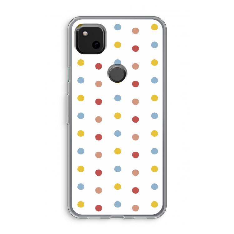 Bollen: Google Pixel 4a Transparant Hoesje