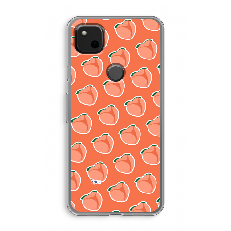 Just peachy: Google Pixel 4a Transparant Hoesje