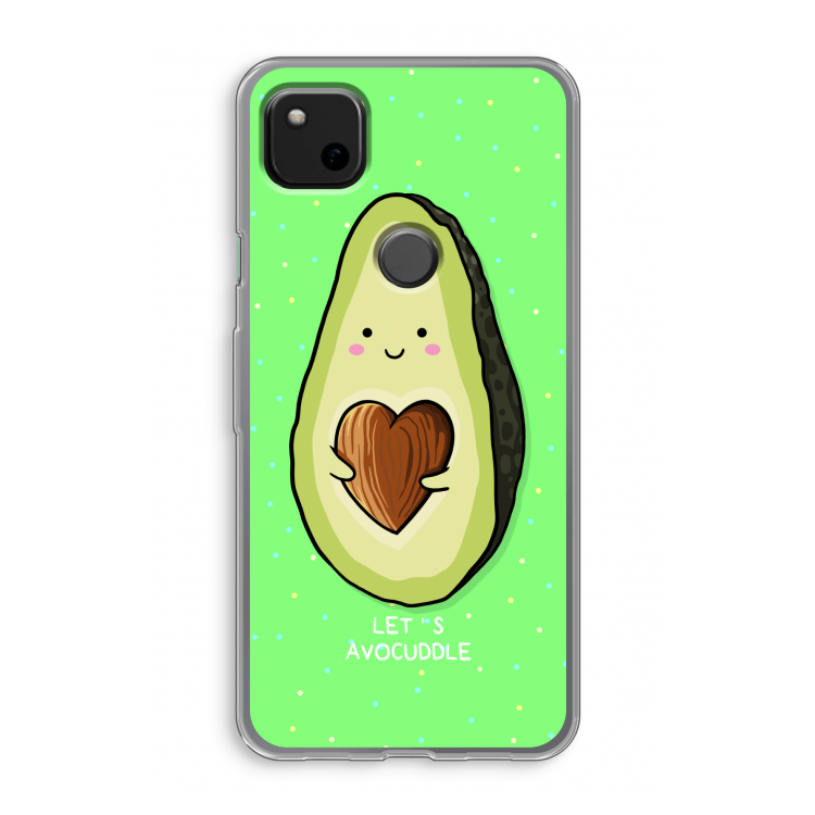 Avocuddle: Google Pixel 4a Transparant Hoesje