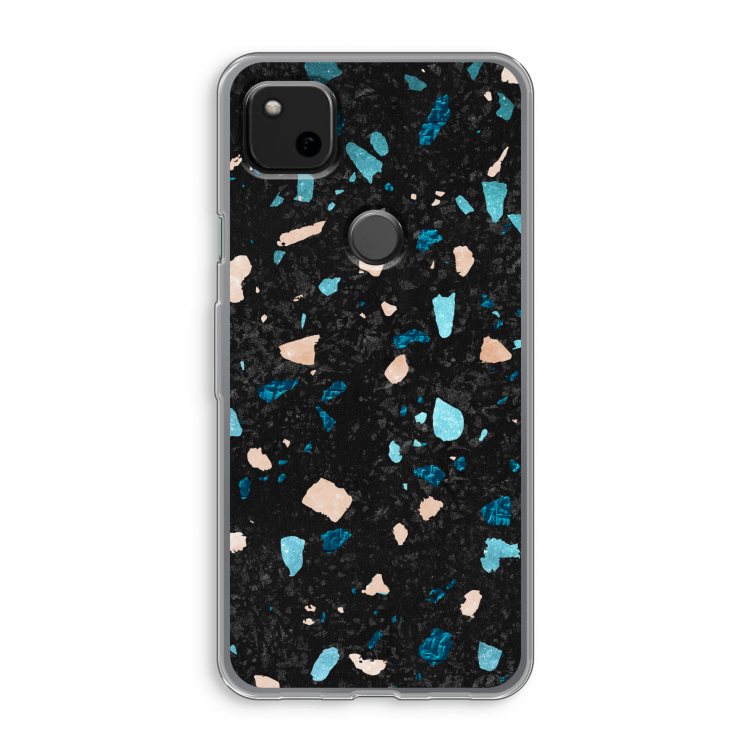 Terrazzo N°11: Google Pixel 4a Transparant Hoesje