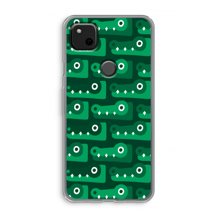 Crocs: Google Pixel 4a Transparant Hoesje