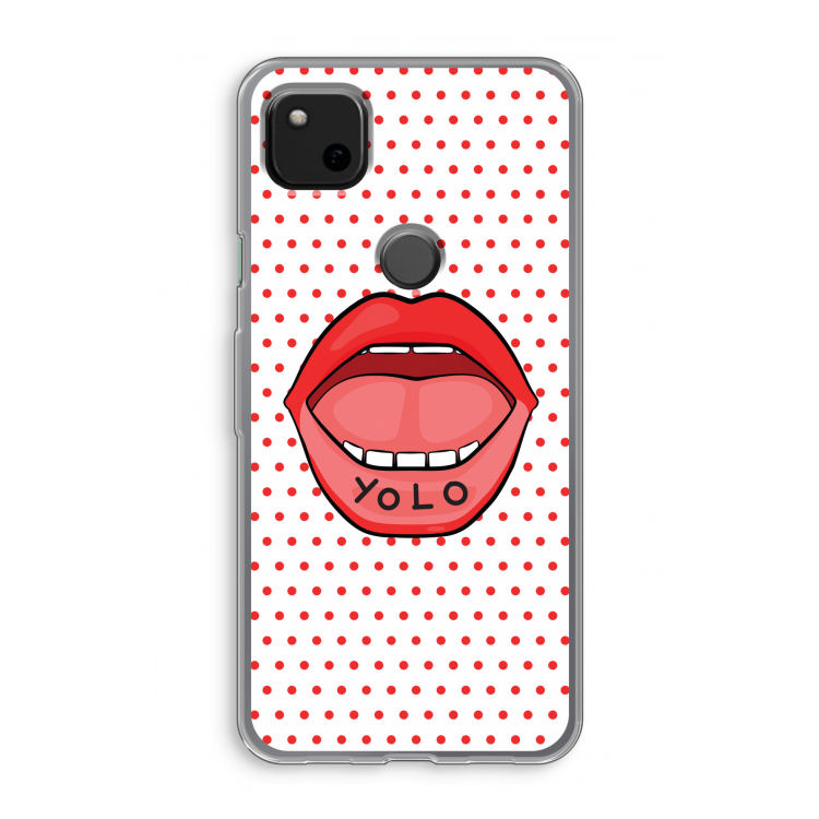 Yolo Denise: Google Pixel 4a Transparant Hoesje