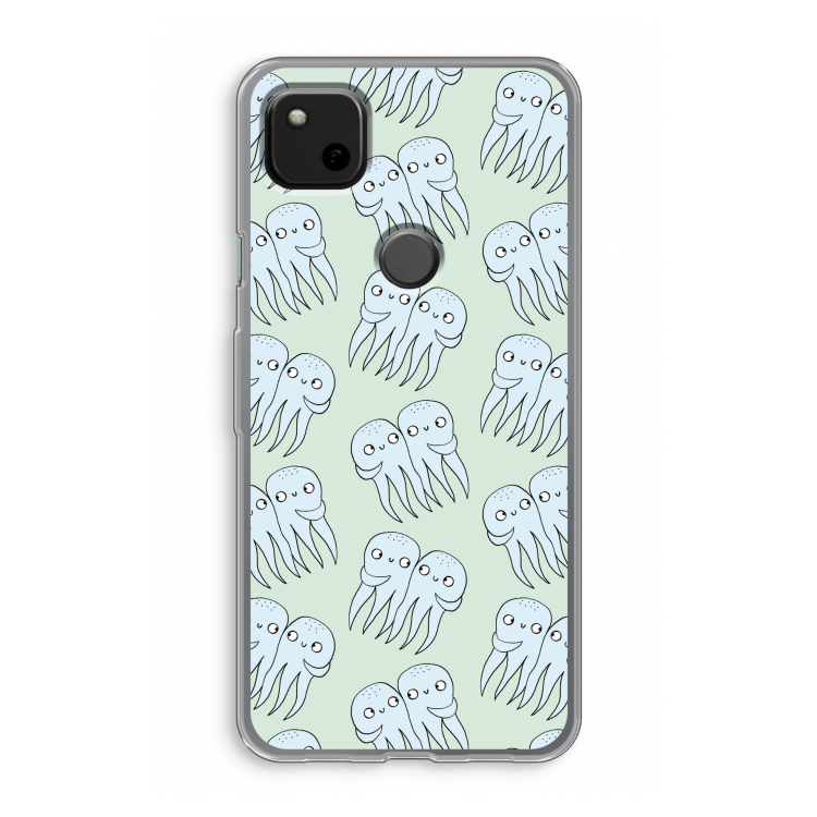 Octopussen: Google Pixel 4a Transparant Hoesje