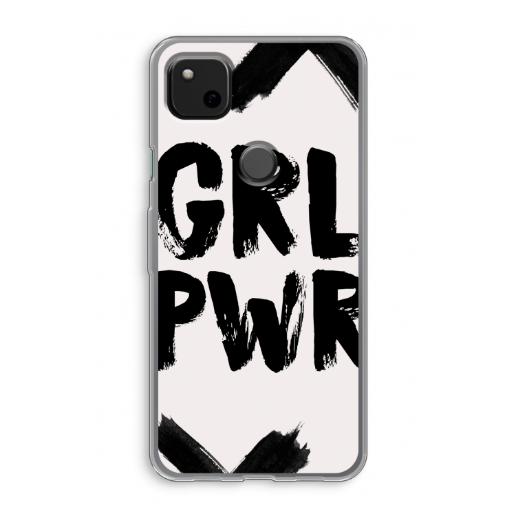 Girl Power #2: Google Pixel 4a Transparant Hoesje