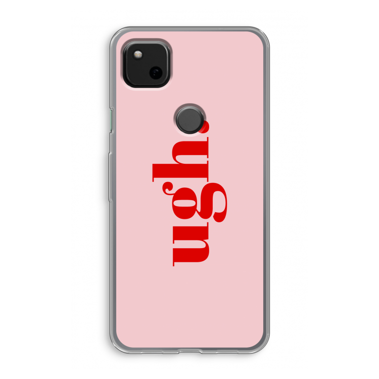 Ugh: Google Pixel 4a Transparant Hoesje