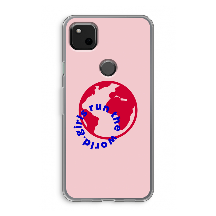 Run The World: Google Pixel 4a Transparant Hoesje